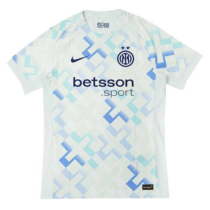 ●インテル 25-26 アウェイ Dri-FIT ADV 半袖 ユニフォーム 【NIKE/ナイキ】【サッカー ウエア オーセンティック ユニフォーム】(HJ4555-497) 【店頭受取対応商品】 【オフィシャルマーク対応】