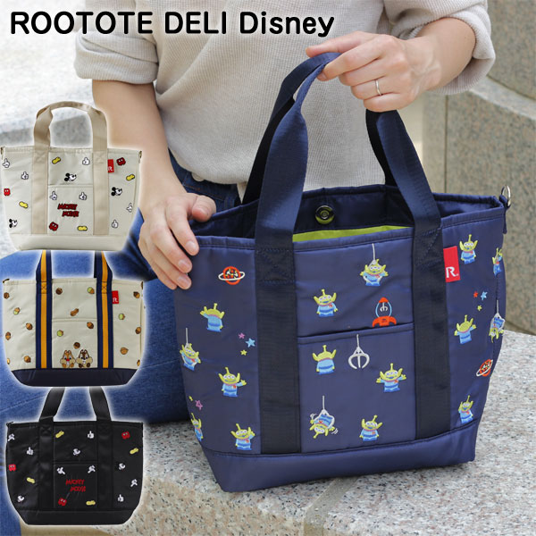 楽天市場 トートバッグ ルートート デリ ディズニー Rootote Deli Disney ミッキーマウス エフシーインテリア