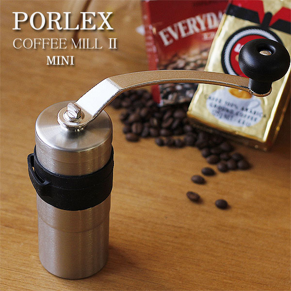 【尖んがり2倍】PORLEX ポーレックスセラミックコーヒーミルII ミニ【珈琲粉砕機2】