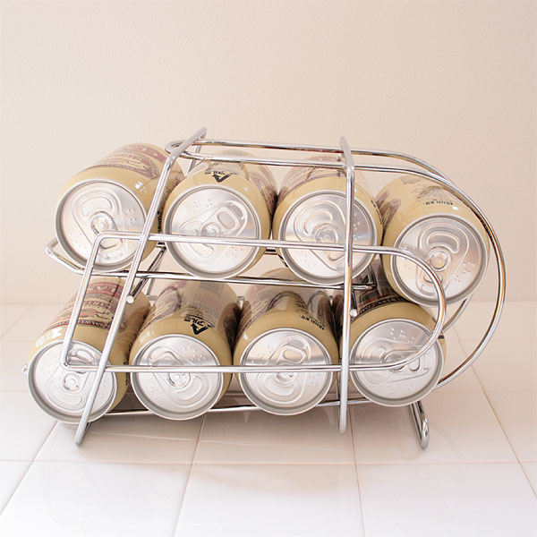 楽天市場 ポイント10倍 カンディスペンサー 350ml用 ストッカー 缶ビール 缶ジュース エフシーインテリア