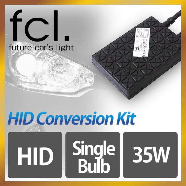 fcl. 35W Single Beam HID Xenon Conversion KitH1,H3,H3C,H7,H8/H11/H16,HB3(9005),HB4(9006)