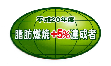 楽天市場 脂肪燃焼 5 達成車 ステッカー パロディ おもしろ シール Webショップfreedom 楽天市場店