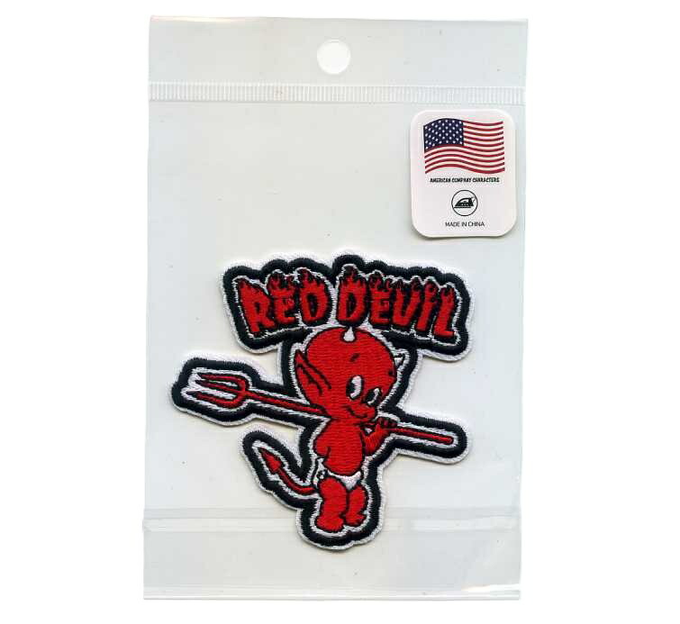 楽天市場】ベビーレッドデビル ワッペン アイロン 大人向け おしゃれ