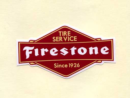 楽天市場 Firestone Tire Service 輸入ステッカー ファイアストン タイヤメーカー シール Webショップfreedom 楽天市場店