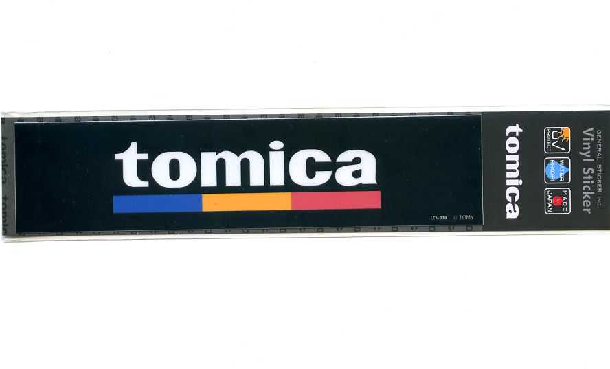 楽天市場】TOMICA(トミカ)ロゴ ステッカー 【ミニカー】 : WEB