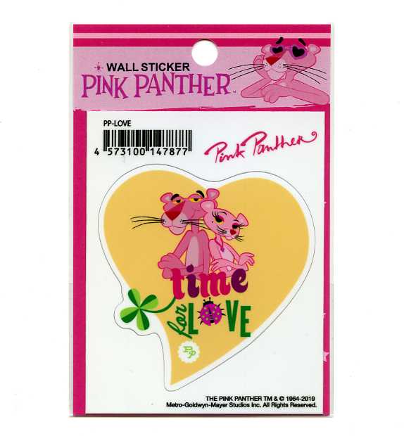 楽天市場 Pink Panther ピンクパンサー ステッカー Love キャラクター シール Webショップfreedom 楽天市場店