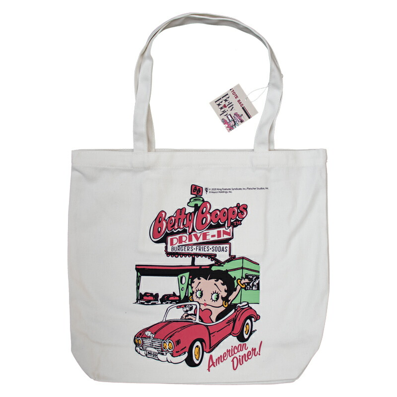 楽天市場】【BETTY BOOP™】Girls2 コラボ トートバッグ