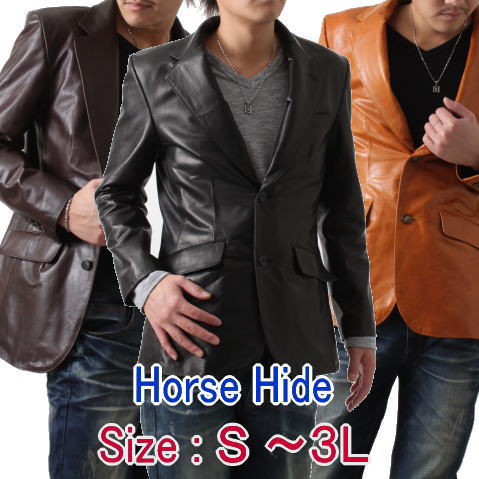 楽天市場】レザージャケット メンズ 本革 ファッション 大きいサイズ