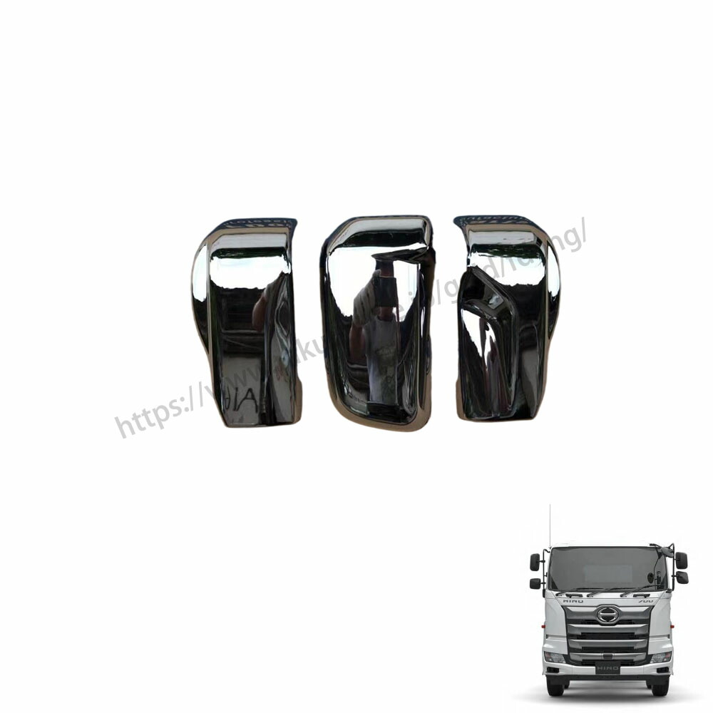 楽天市場】日野17レンジャー メッキ ミラーステーカバー 電動リモコン