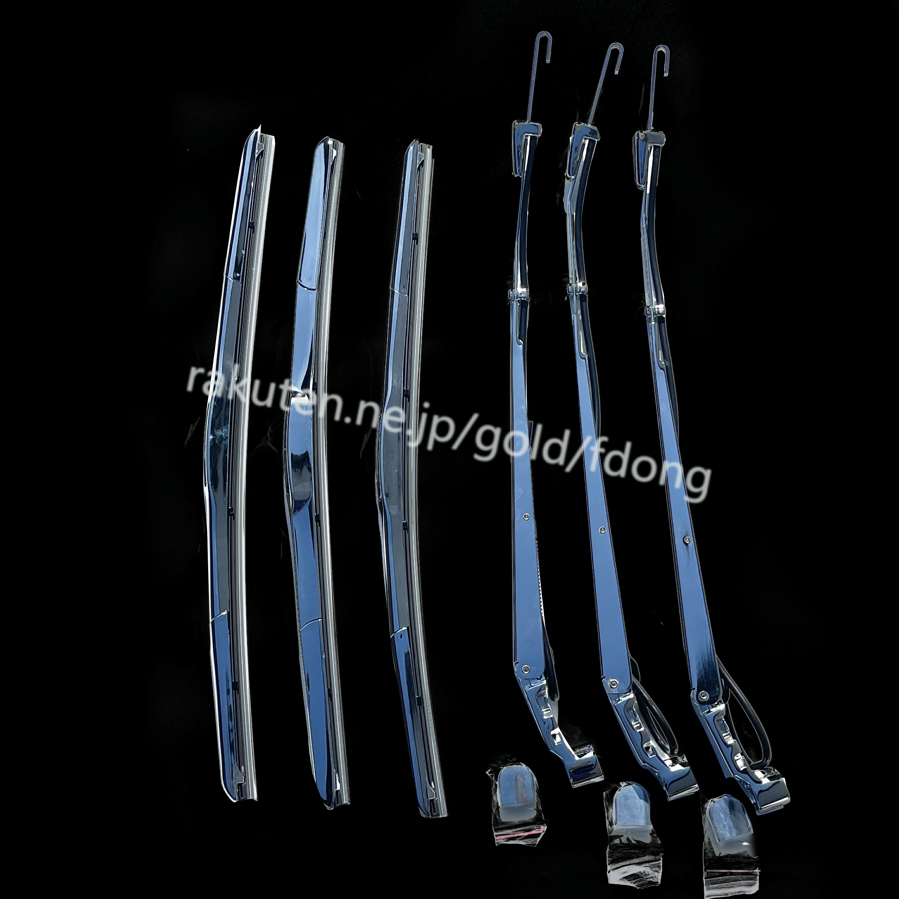 楽天市場】日野 グランドプロフィア メッキ ワイパーアーム ブレード