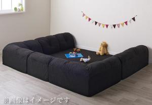 こたつと合わせるソファ こたつに合わせるフロアコーナーソファ コの字 マット部分サイズ 190×190cm 厚さ40mm【ts】