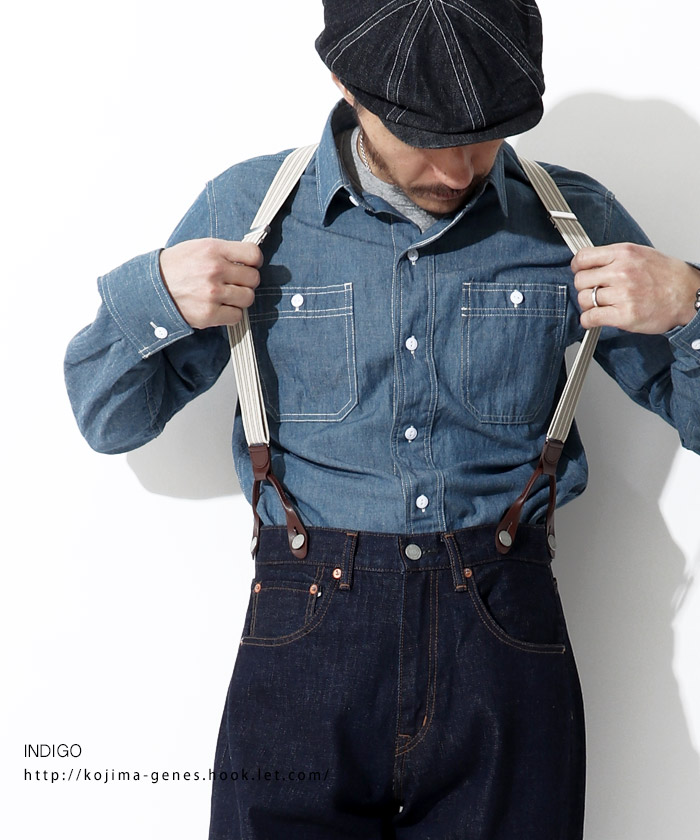 楽天市場 児島ジーンズ 公式通販 15oz セルビッチ サイズペンダー付き ワイドデニム メンズ ワイド バイク パンツ インディゴ Rnb 102wsp Hook Let