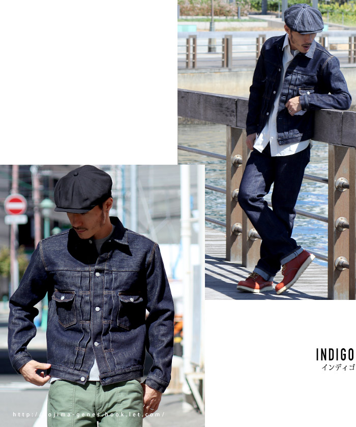 専用　児島ジーンズ 21oz ヒッコリー セカンド ジャケット Gジャン L 楽天市場】児島ジーンズ 公式通販 21oz デニム ＆ ヒッコリー