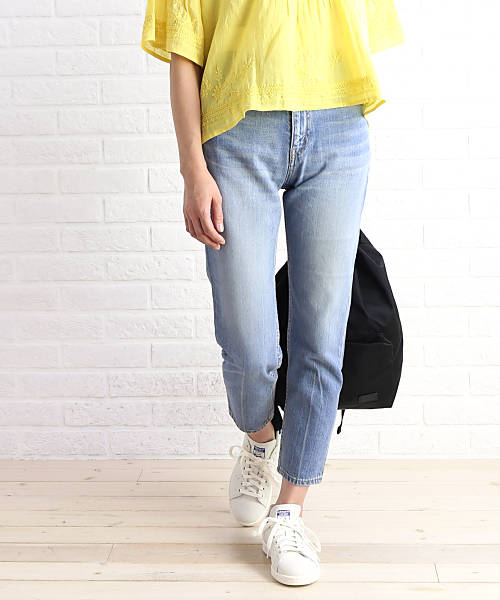 【楽天市場】サージ SERGE de bleu コットン ハイウエスト スリム デニムパンツ リアルヴィンテージ デニム outlet