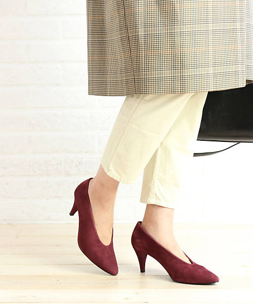 【4/14 20時からポイント10倍】サペナ SAPENA スエード ポインテッドトゥ パンプス outlet ・33499-0311802(レディース)(D-3)(last_1)