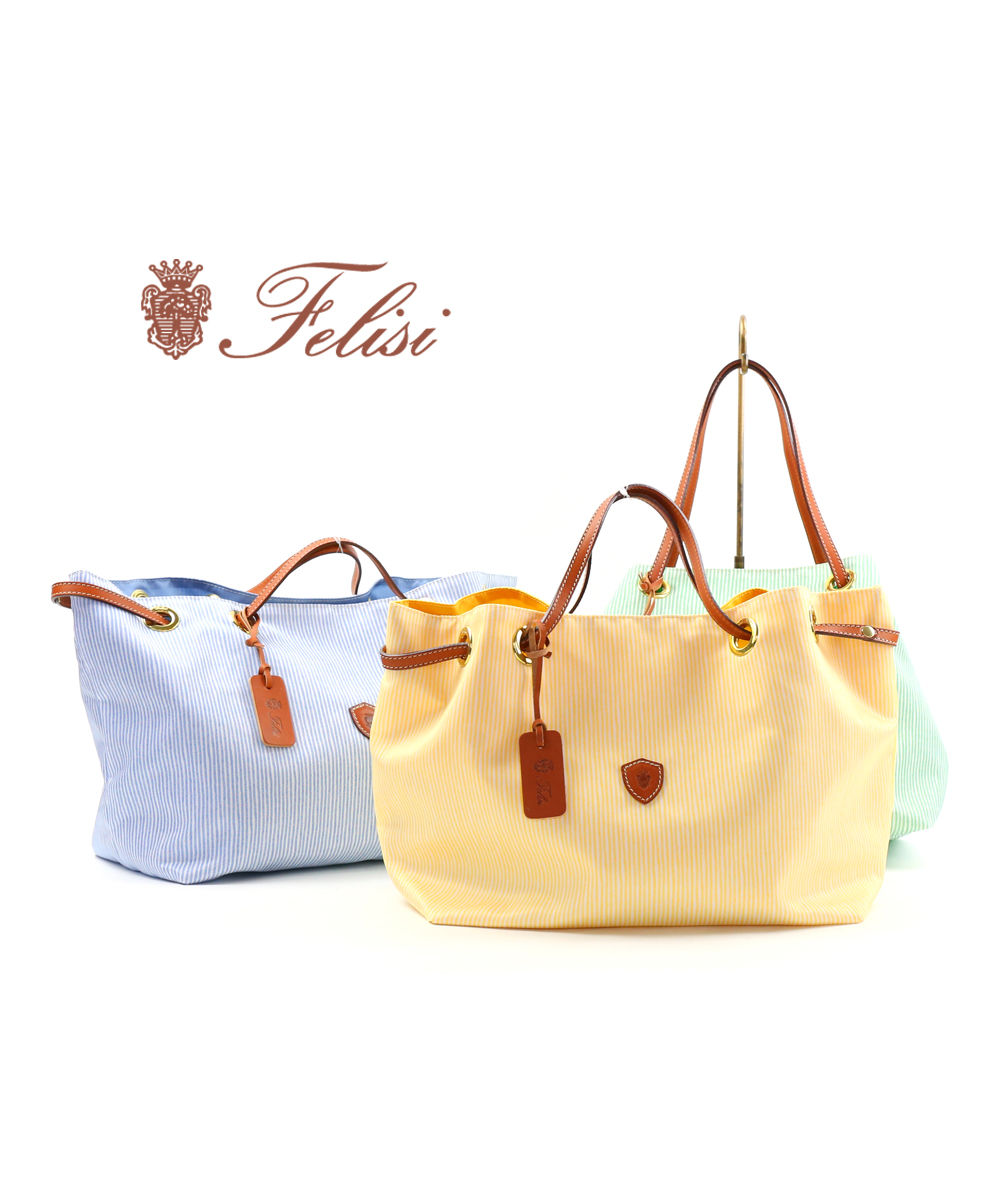 楽天市場】Felisi フェリージ 17/24-DS ナイロン×レザー トート