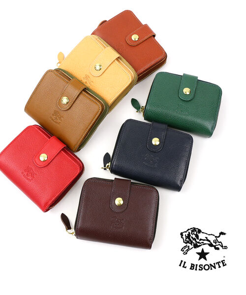 楽天市場】イルビゾンテ 財布 正規品 IL BISONTE レザー ラウンド
