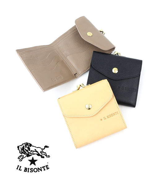 IL BISONTE イルビゾンテ　二つ折り　財布　日本限定　2023 IL BISONTE（イルビゾンテ） 財布 日本限定パイソンエンボスドレザー