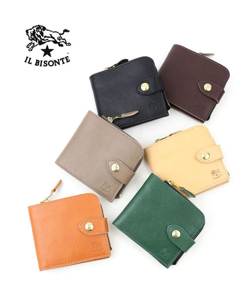 人気が高い 楽天市場 Il Bisonte イルビゾンテ レザー L字ファスナー 二つ折り財布 ウォレット メンズ レディース February 完売 Blog Personeriacartagena Gov Co