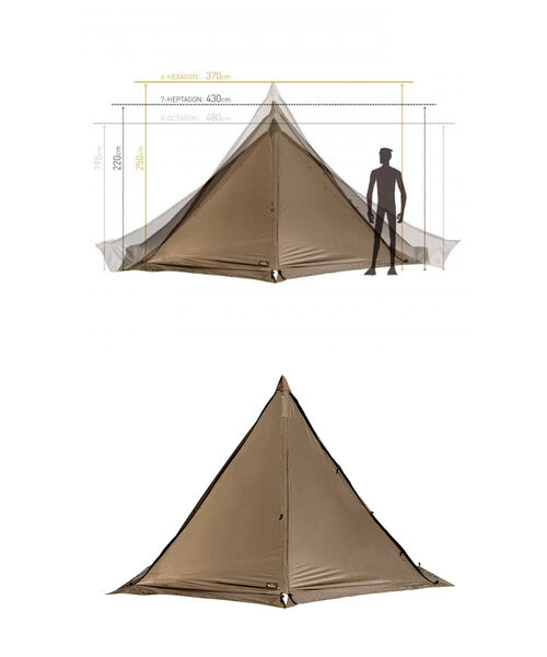 Ogawa(オガワ) アウトドア キャンプ テント ワンポール型 タッソ 2726