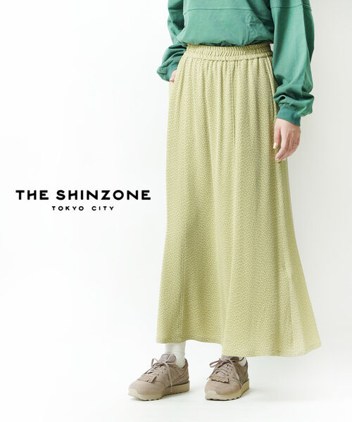 楽天市場】【50%OFF】ザ シンゾーン THE SHINZONE フラワージャガード セミフレアスカート ロングスカート FLOWER JQ  SKIRT・21AMSSK01-4432102(レディース)(2F) : February