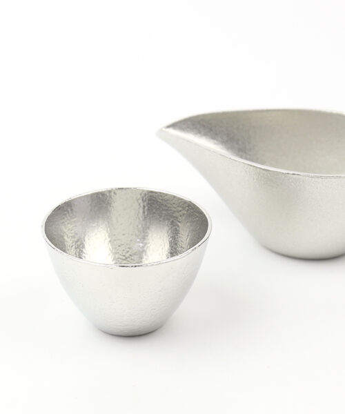ノウサク 能作/NOUSAKU 錫製 ぐい呑み 酒器 猪口 ぐい呑 大 501271・SAKECUP-L-4702302(レディース)(1F-W)