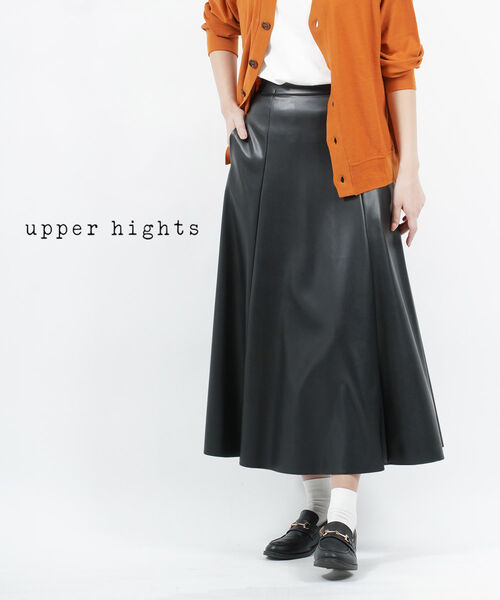 楽天市場】【30%OFF】アッパーハイツ upper hights スカート フレア