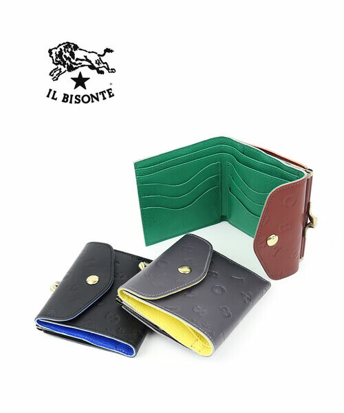 イルビゾンテ 【限定色グリーチネ】2つ折り財布 がま口 希少 完売品 男女兼用 楽天市場】イルビゾンテ 財布 がま口財布 日本限定ネオンロゴ