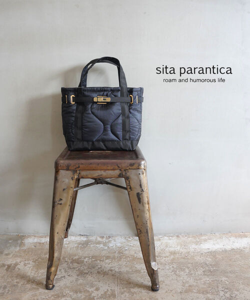 【4/10 23時59までポイント10倍】シータ パランティカ sita parantica バッグ トートバッグ キルティングトートバッグ 小さめ ナイロン キルティング 中綿入り 軽量・SP-BTB07-S-5032601(レディース)