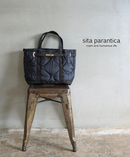 【4/10 23時59までポイント10倍】シータ パランティカ sita parantica バッグ トートバッグ キルティングトートバッグ A4 ナイロン キルティング 通勤 通学 中綿入り 肩掛け 軽量・SP-BTB07-M-5032601(レディース)