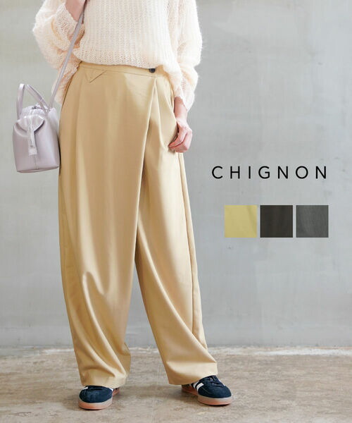 タグ付き CHIGNON アジャストラップパンツ 10270621-s-01.jpg