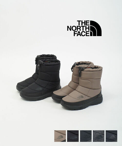 【4/14 20時からポイント10倍】ザ ノースフェイス THE NORTH FACE ブーツ ヌプシ ブーティ ウィンターブーツ シューズ 防水 ショート 定番 アウトドア 黒 ブラック・NF52272-2532502(メンズ)(レディース)(G-3)