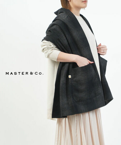 【40%OFF】マスターアンドコー Master&Co. ストール 大判ストール ひざ掛け 肩掛け 羽織り チェック 暖かい 防寒 オフィス 室内 ギフト プレゼント・MC1399-3282202(レディース)｜February