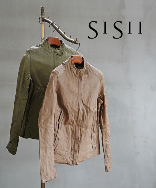 楽天市場】シシ Sisii カウレザー シングル レザージャケット
