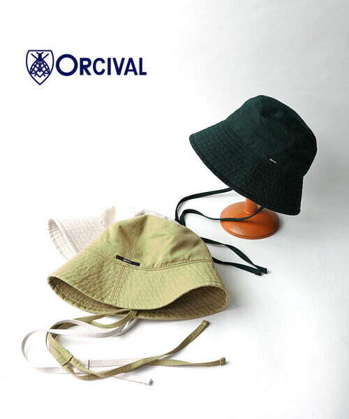 OSCIVAL(オーシバル)コットンリネンバケットハット 楽天市場】ORCIVAL(オーシバル) コットンリネン バケットハット