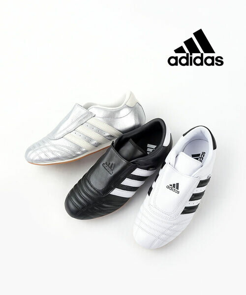 【30%OFF】アディダス adidas スニーカー スリッポン シューズ 靴 なめし革 置き目撥ねのける 紐なし 心地よい ・TAEKWONDO-0122502(レディース)(B-2)