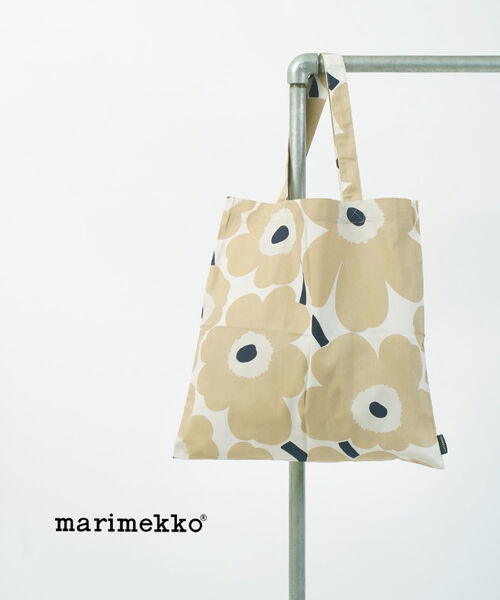 【ポイント2倍】【2026年春夏新作】マリメッコ marimekko トートバッグ エコバッグ サブバッグ 北欧 ウニッコ A4 大きめ コットン 旅行 ギフト プレゼント・52239472930-0062601(レディース)