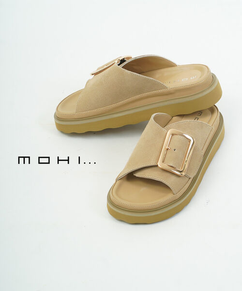 ⭐︎期間限定⭐︎MOHI バックルスエードサンダル 楽天市場】【20％OFF】MOHI（モヒ） バックルスエード サンダル