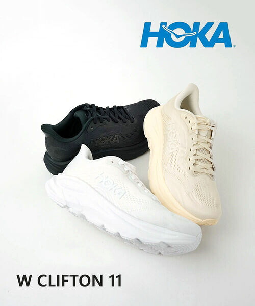 【2026年秋冬新作】ホカ HOKA スニーカー クリフトン シューズ 靴 厚底 軽量 レギュラー幅 メッシュ ランニング マラソン ウォーキング トレーニング・1176573-2542602(レディース)(JP)|February