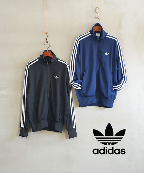 【2026年春夏新作】アディダス adidas ジャージ トラック ジャケット トップス 上着 ファイヤーバード 3ストライプ 黒 ネイビー・C5101-0122601(メンズ)(レディース)