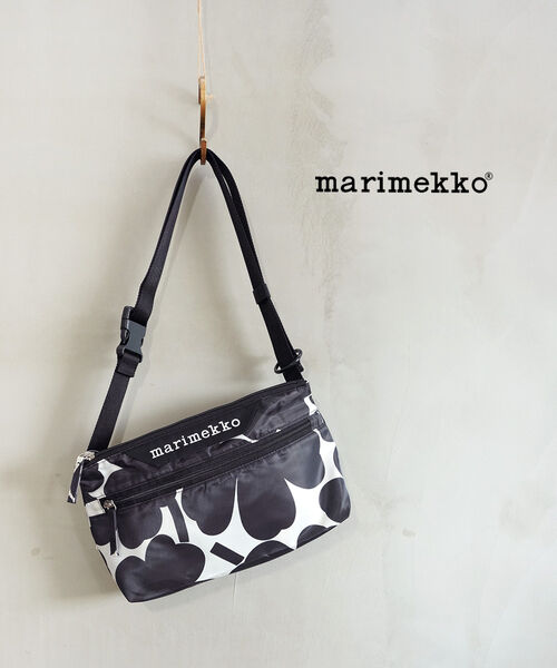 【2026年春夏新作】マリメッコ marimekko ショルダーバッグ 正規品 ウニッコ 北欧 花柄 小さめ 斜め掛け かわいい・52263295250-0062601(レディース)