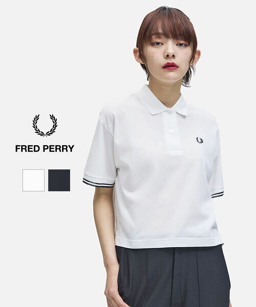 【30%OFF】【2026年春夏新作】フレッドペリー FRED PERRY ポロシャツ 半袖 Tシャツ トップス ショート丈 5分袖 薄手 シアー ローレル・G2174-3872601(レディース)|February