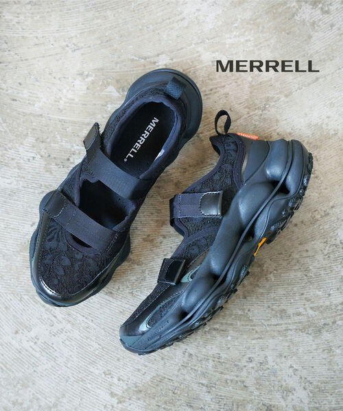 【4/15限定10%クーポン&ポイント10倍】【2026年春夏新作】メレル MERRELL スニーカー 厚底 シューズ 靴 ストラップ ベルクロ レース 通気性 ハイキング アウトドア・SPEEDARC-TR-2532601(レディース)(D-4)