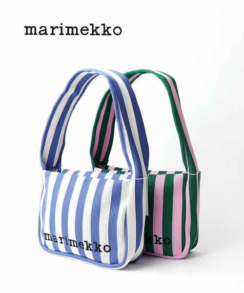 【20%OFF】【2026年春夏新作】マリメッコ marimekko ショルダーバッグ 御徒面子 編み物御徒面子 鞄 定まり品 一手持ち部分 お出かけ 北欧・52263695553-0062601(レディース)