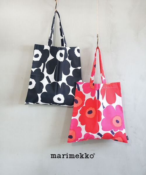 【尖んがり2倍】【2026年春夏新作】マリメッコ marimekko 御徒面子 トートバッグ エコ御徒面子 控え選手御徒面子 置き目品 花柄 ウニッコ 北欧 A4 差し上げ物・52259475042-0062601(電子メイル便能力のある商いもの)[M便 5/5](レディース)