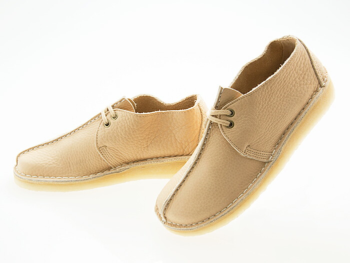 white leather clarks