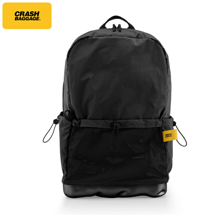 クラッシュバゲージ CRASH BAGGAGE HARD MESH BACKPACK ハードメッシュ バックパック リュック 鞄 バック ユニセックス BLACK ブラック 黒 #CB313-01