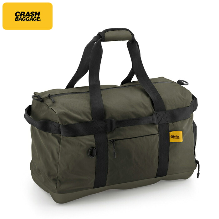 クラッシュバゲージ CRASH BAGGAGE HARD WEEKENDER DUFFLE NYLON BAG ハード ウィークエンダー ナイロン ダッフル バック ユニセックス FOREST GREEN フォレスト グリーン #CB316-64