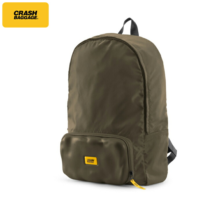 クラッシュバゲージ CRASH BAGGAGE CNC BACKPACK バックパック ポリエステル リュックサック ユニセックス GREEN OLIVE グリーン オリーブ #CB320-32