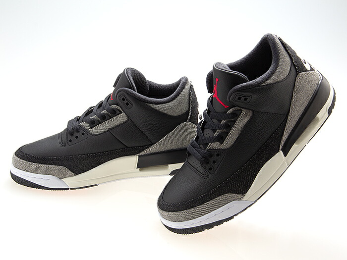 ナイキ NIKE AIR JORDAN 3 RTR LSC BLK SP エアジョーダン3 レトロ LEVI\u0027S リーヴァイズジーンズ 共同研究 DENIM/BLACK/GYM RED ジーンズ/黒いこと/体育館赤いこと #IR0914-400